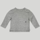 Afton Street Baby Boys' French Terry Long Sleeve T-shirt - Gray