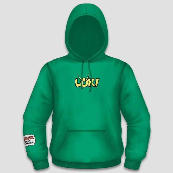 Men's Marvel Loki Pullover Graphic Sweatshirt - Green