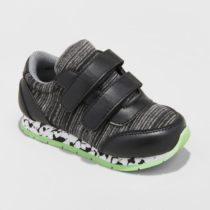 Toddler Boys' Marcel Sneakers - Cat & Jack Black