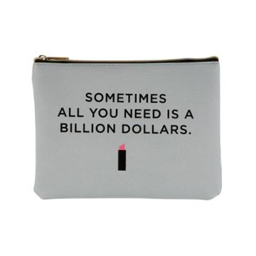 Ruby+cash Flat Pouch Billion Dollars - Gray
