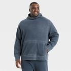 Men's Big & Tall Premium Washed Fleece Sweatshirt - All In Motion Navy
