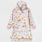 Girls' Friends Oversized Sleep Shirt - White