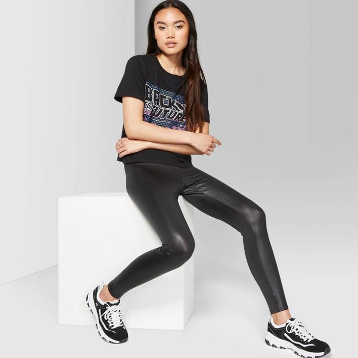Target Women's High-rise Liquid Leggings - Wild Fable Black