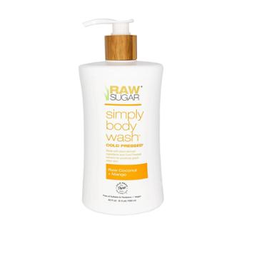 Raw Sugar Body Wash Pump Raw Coconut + Mango