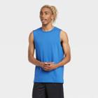 Men's Sleeveless Performance T-shirt - All In Motion Blue S, Men's,