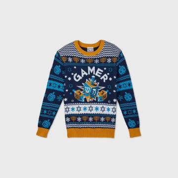 Well Worn Boys' 'gamer' Sweater - Blue