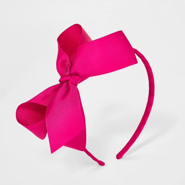 Girls' Ribbon Bow Headband - Cat & Jack