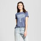 Women's Elephant Short Sleeve Graphic T-shirt - Zoe+liv (juniors') Navy