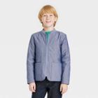 Plusboys' Quilted Aviation Jacket - Cat & Jack Dark Blue
