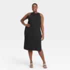 Women's Plus Size Tank Dress - Who What Wear Black