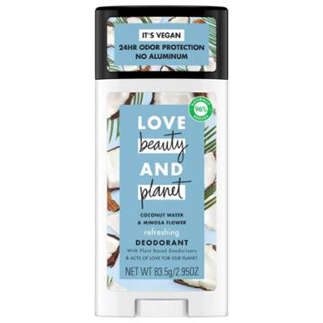 Love Beauty And Planet Love Beauty & Planet Aluminum-free Coconut Water & Mimosa Refreshing Deodorant