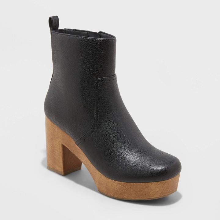 Women's Aggy Clog Boots - Universal Thread Black
