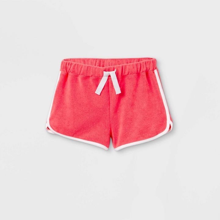 Girls' Loop Terry Swim Bottom - Cat & Jack Pink