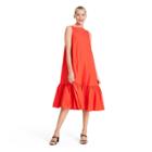 Sleeveless Ruffle Shift Dress - Christopher John Rogers For Target Red Xxs