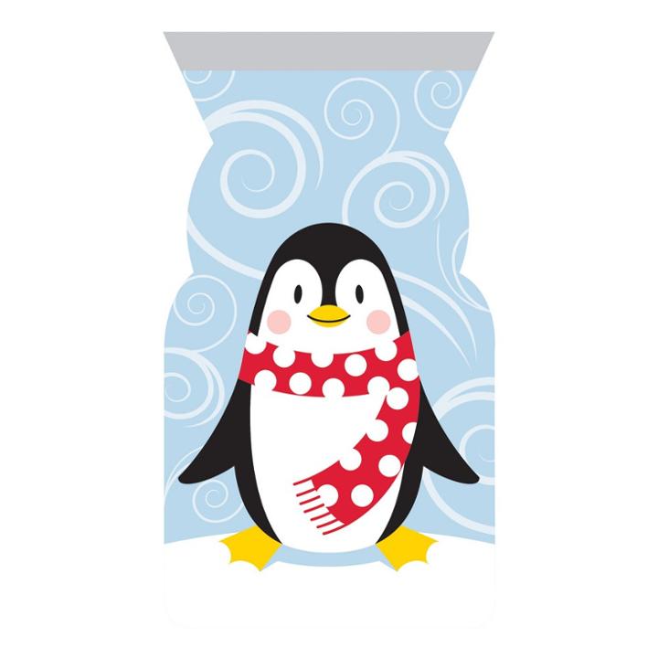 Creative Converting 12ct Penguin Favor Bags,