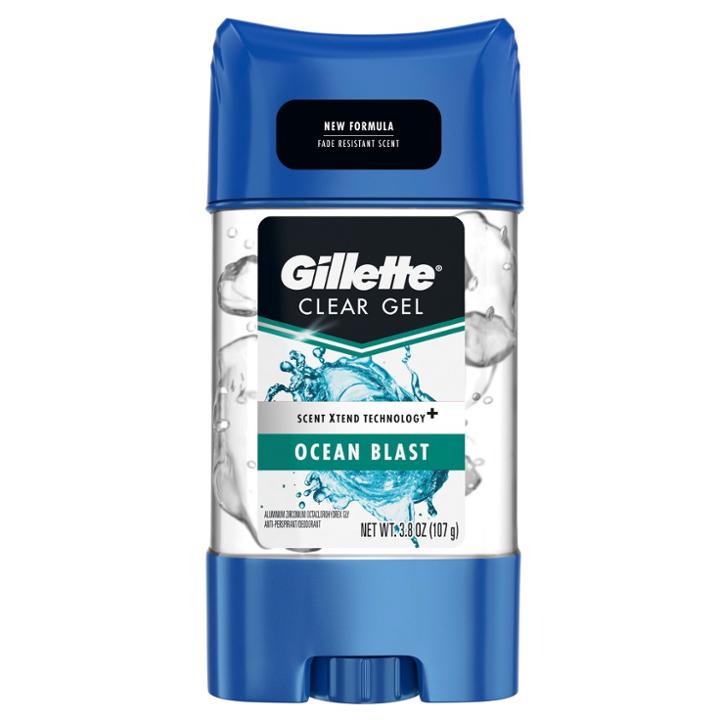 Gillette Ocean Blast Clear Gel Deodorant