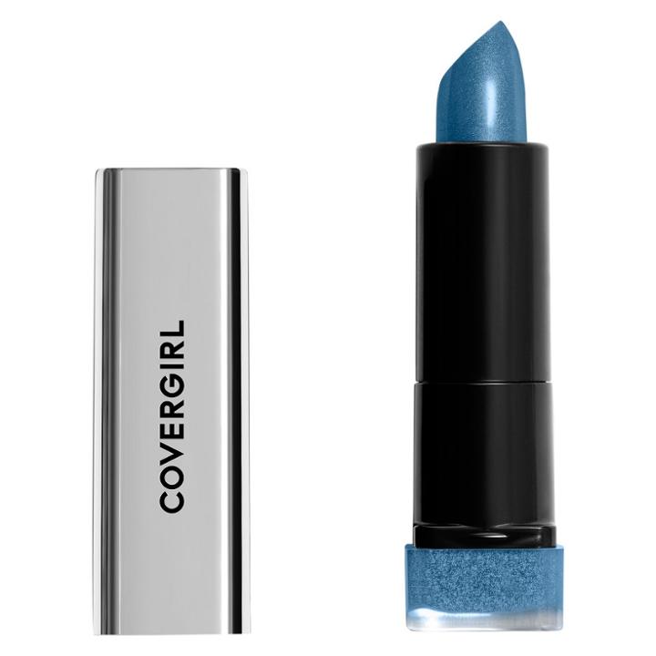 Covergirl Exhibitionist Lipstick Metallic 550 Deeper - 0.12oz, Black