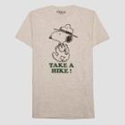 Peanuts Men's Snoopy Take A Hike Graphic T-shirt - White