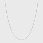 Distributed By Target Sterling Silver Box Chain Necklace -