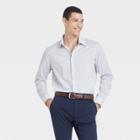 Men's Standard Fit Long Sleeve Button-down Shirt - Goodfellow & Co Gray