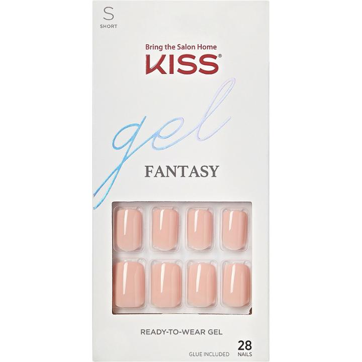 Kiss Products Gel Fantasy Fake Nails - Midnight