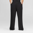 Women's Plus Size Straight Leg Oversize Pocket Pants - Who What Wear Black
