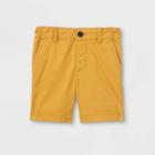 Oshkosh B'gosh Toddler Boys' Woven Flat-front Chino Shorts - Yellow