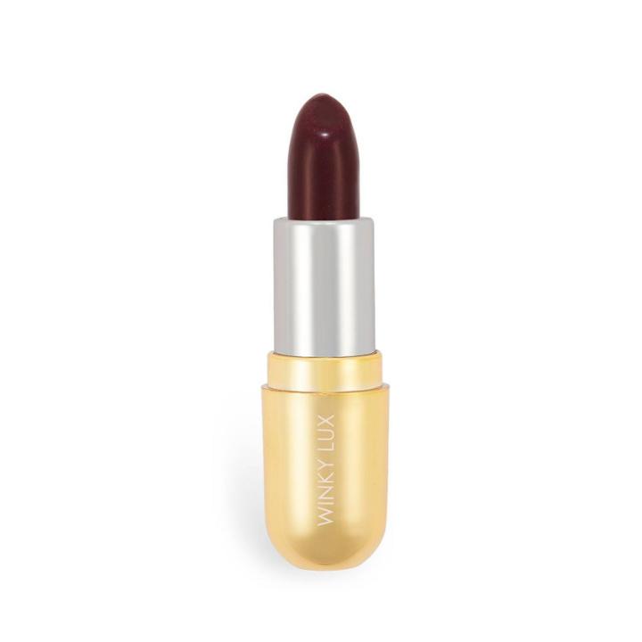 Winky Lux Lip Velour Demi Matte Lipstick - Bougie