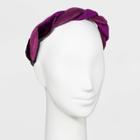 Velvet Twist Headband - A New Day Purple