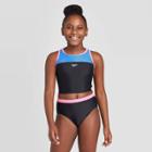Speedo Girls' 2pc Mesh Bikini Set - Black