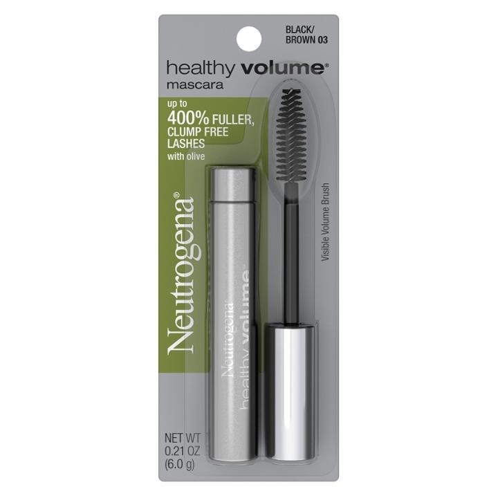 Neutrogena Healthy Volume Mascara - 03 Black Brown, Adult Unisex, Black/brown