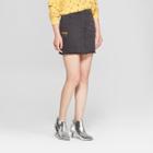 Junk Food Women's Def Leppard Patch Midi Skirt - Black