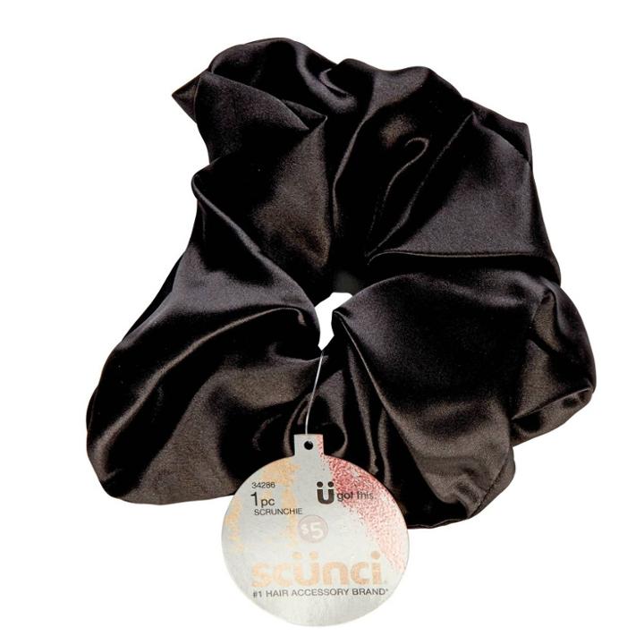 Scunci Jumbo Scunchie - Black