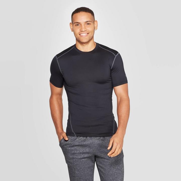Petitemen's Short Sleeve Compression T-shirt - C9 Champion Black