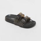 Girls' Marlo Blown Eva Footbed Sandals - Cat & Jack Black