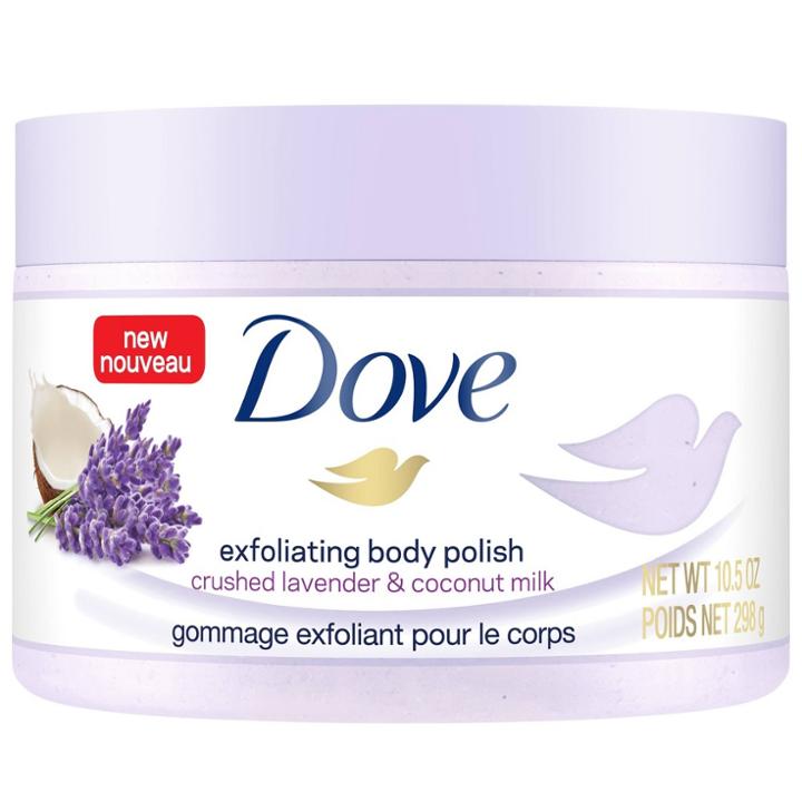 Dove Crushed Lavender & Coconut Milk Body Polish