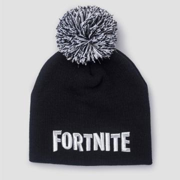 Kids' Fortnite Silver Pom Beanie