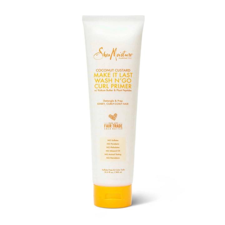 Sheamoisture Curl Primer And Detangler For Hair Styling Curls Coconut Custard