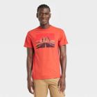 Men's Short Sleeve Graphic T-shirt - Goodfellow & Co Dark Orange