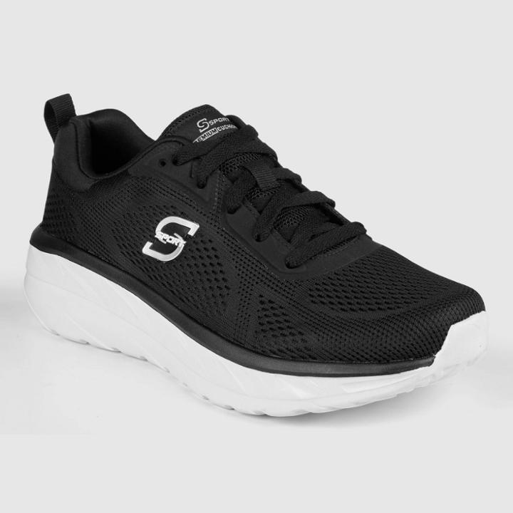 Men's S Sport By Skechers Andey Apparel Sneakers - Black/white