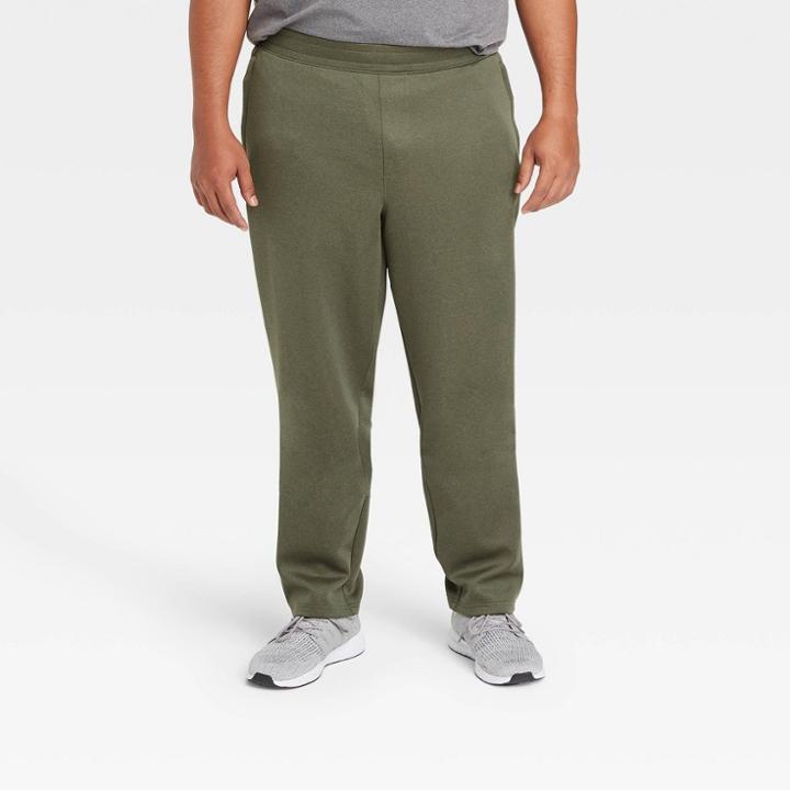Men's Big & Tall Tech Fleece Pants - All In Motion Olive Green Xxxl