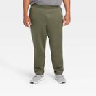 Men's Big & Tall Tech Fleece Pants - All In Motion Olive Green Xxxl