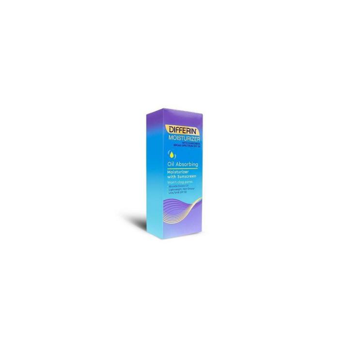 Differin Oil Absorbing Moisturizer With Sunscreen, Broad-spectrum Uva/uvb