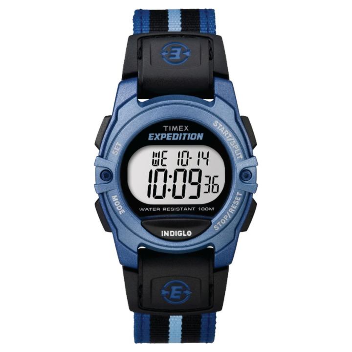 Timex Expedition Digital Watch With Nylon Strap - Blue Tw4b023009j
