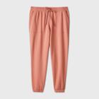 Women's Plus Size Leisure Ankle Length Pants - Ava & Viv Pink X