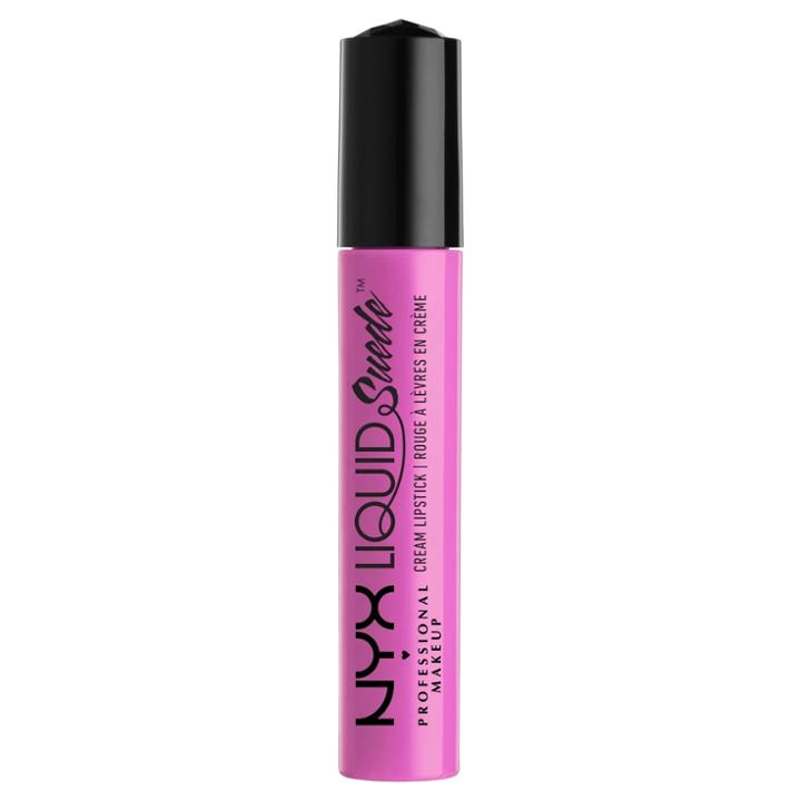 Nyx Professional Makeup Liquid Suede Lipstick Respect The Pink