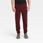 Men's Tapered Thermal Jogger Pants - Goodfellow & Co Berry