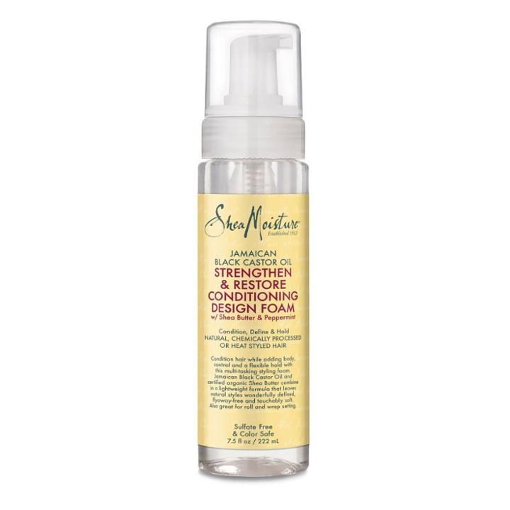 Sheamoisture Jamaican Black Castor Oil Conditioning Styling Design Foam