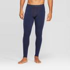 Men's Brushed Train Tight Leggings - C9 Champion Navy
