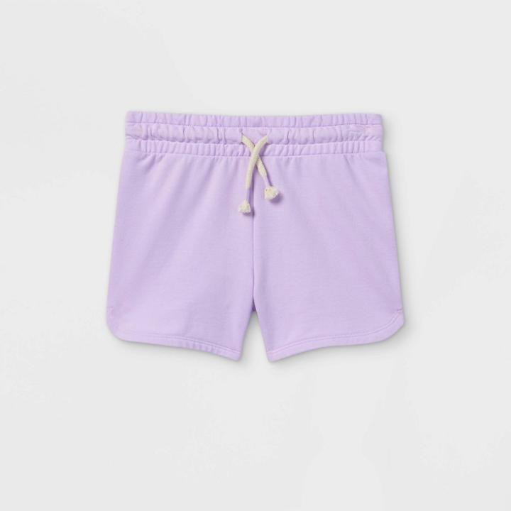 Girls' Knit Pull-on Shorts - Cat & Jack Light Purple